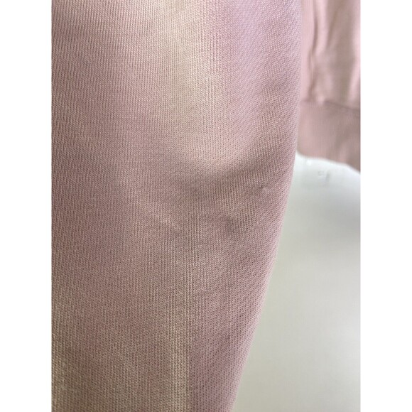 Hugo Boss x Russell Athletic Pink Salmon Pullover Sweatshirt Hoodie Mens Size L - Picture 4 of 13